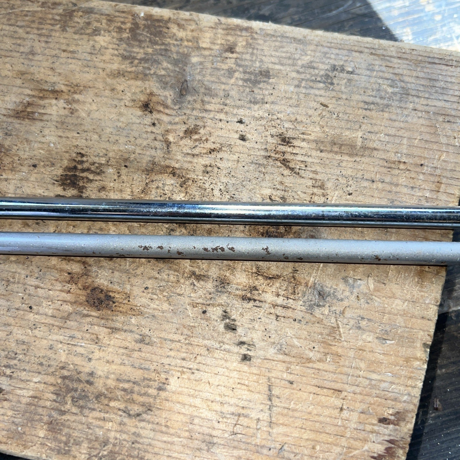 BSA Rocket 3 Mk 1  82-8519 Silencer Support Stays NOS