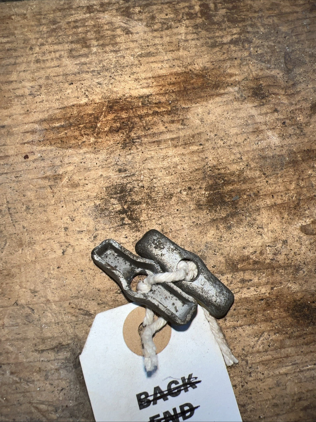 BSA Beagle Rear Wheel Chain Adjuster Caps New Old Stock 90-6084