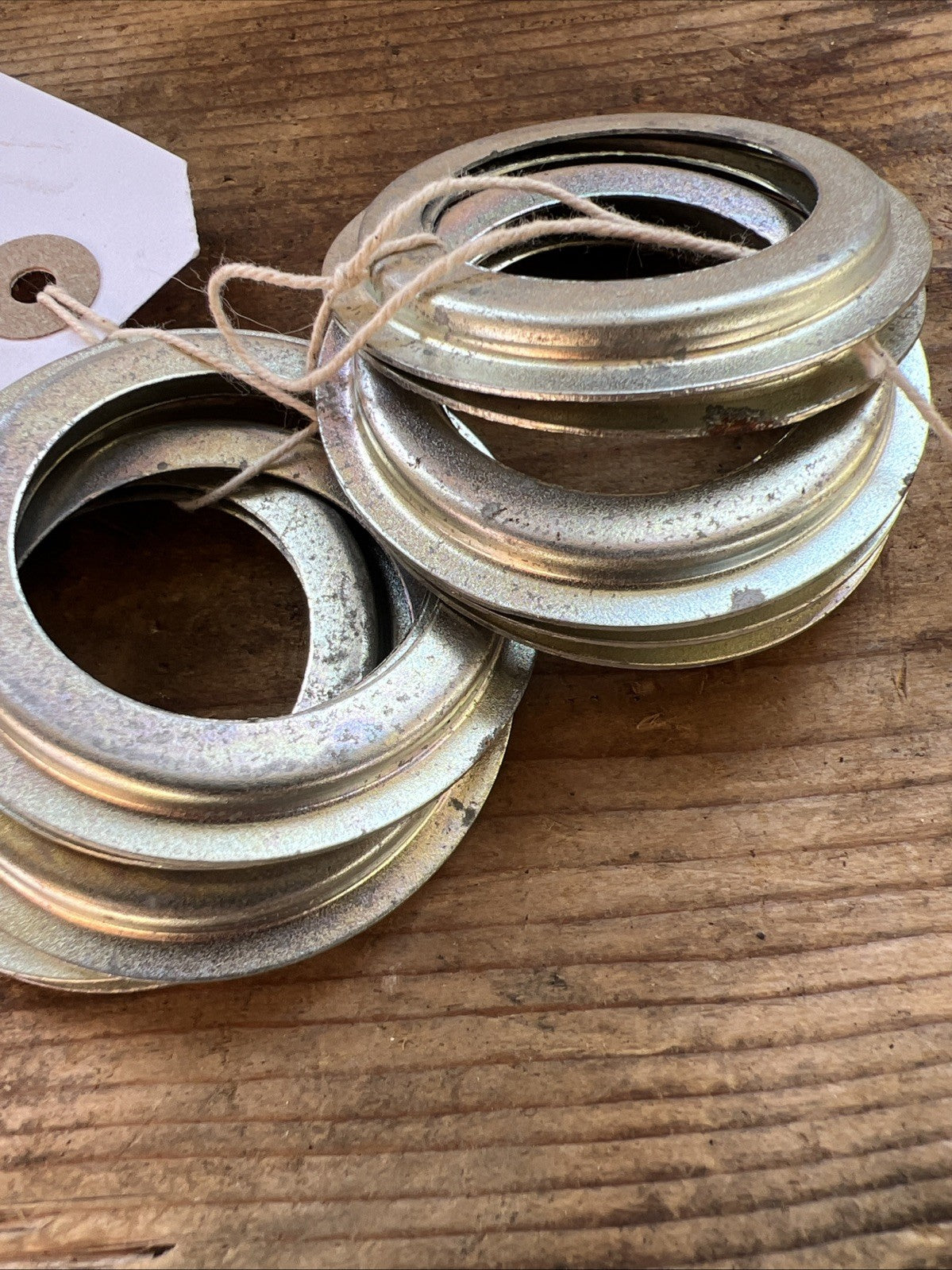 BSA Triumph Steel Bearing Shield x 10 2 1/4” OD  NOS