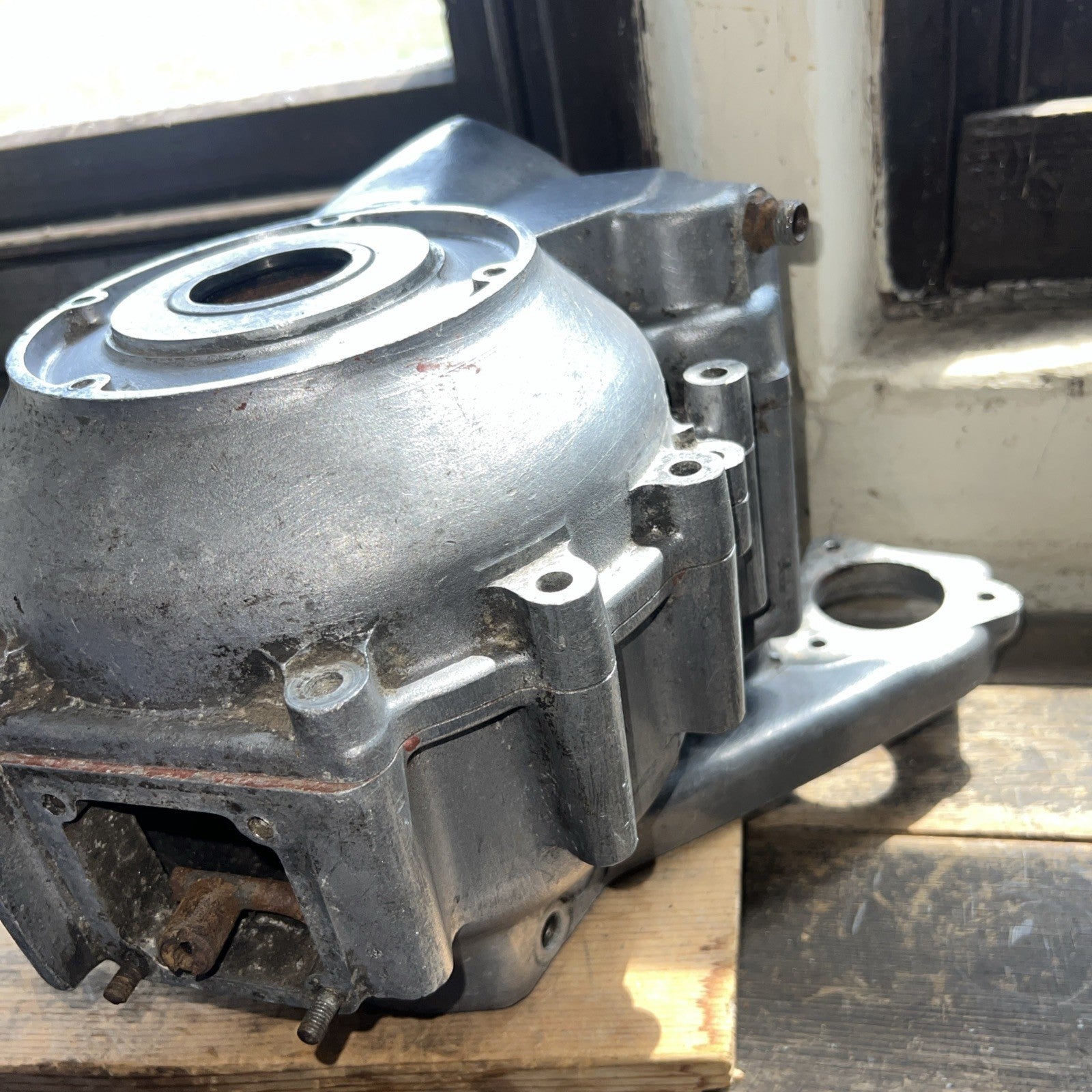 Ariel 650 Huntmaster Crankcases Marked LF731