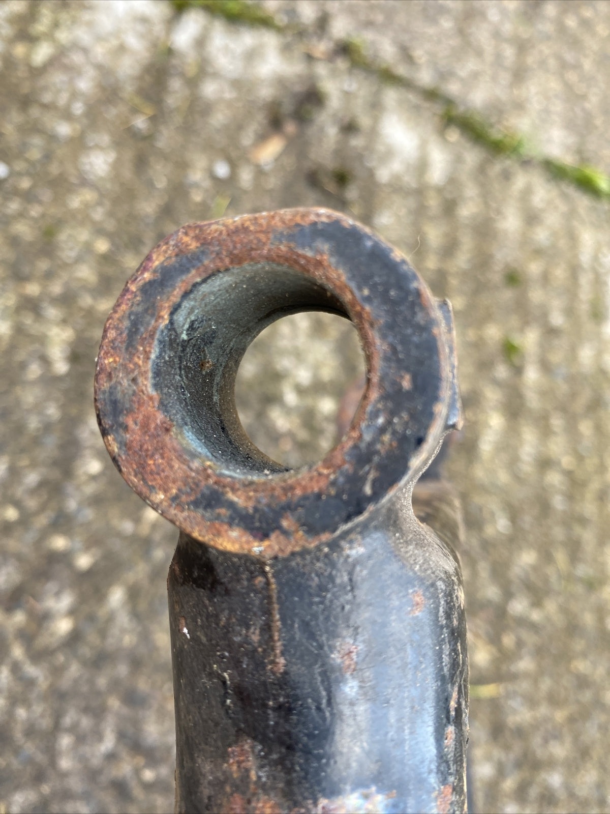 Motorcycle BSA C15 swinging arm with bushes