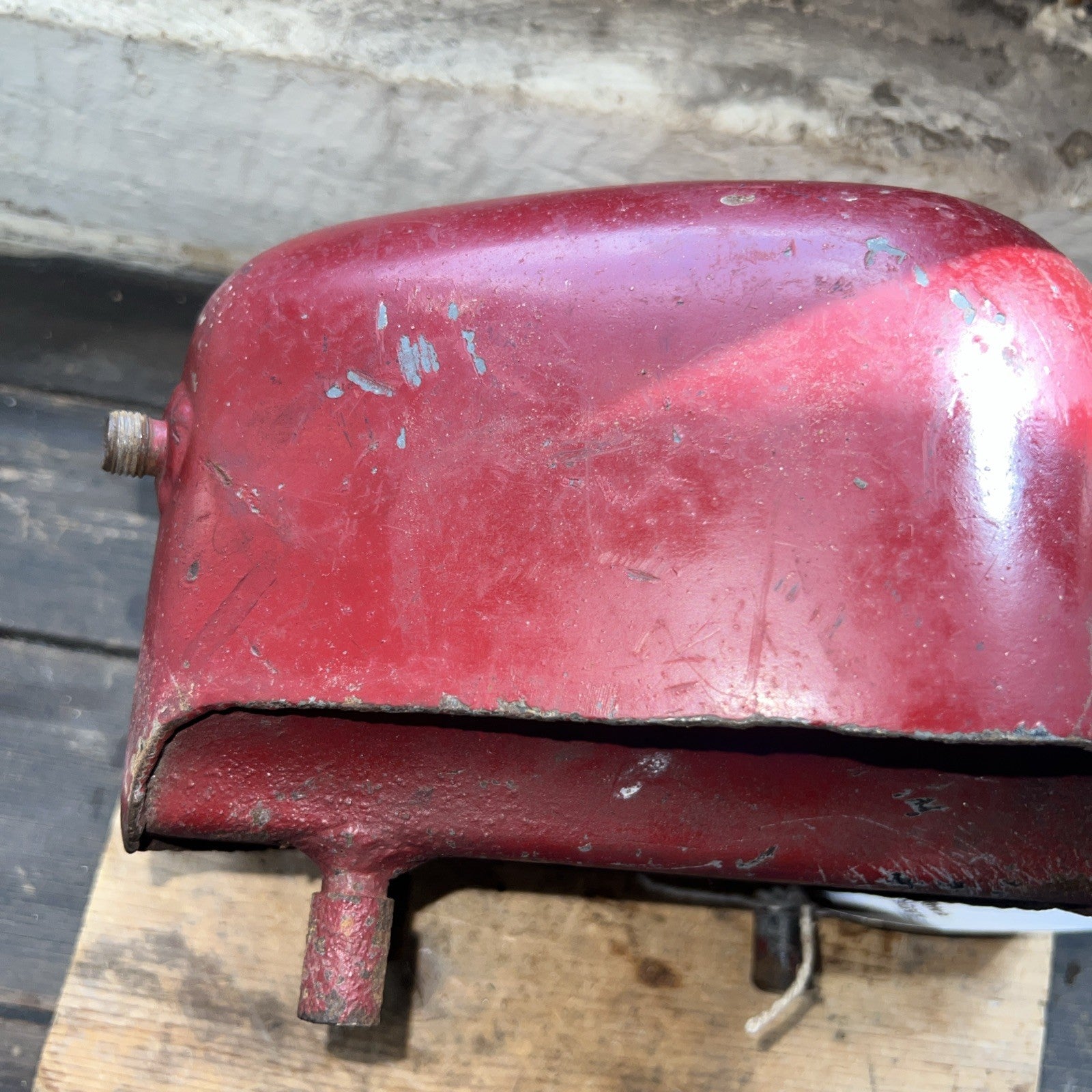 BSA Plunger/Rigid/Swinging Arm Oil Tank Slight Dent