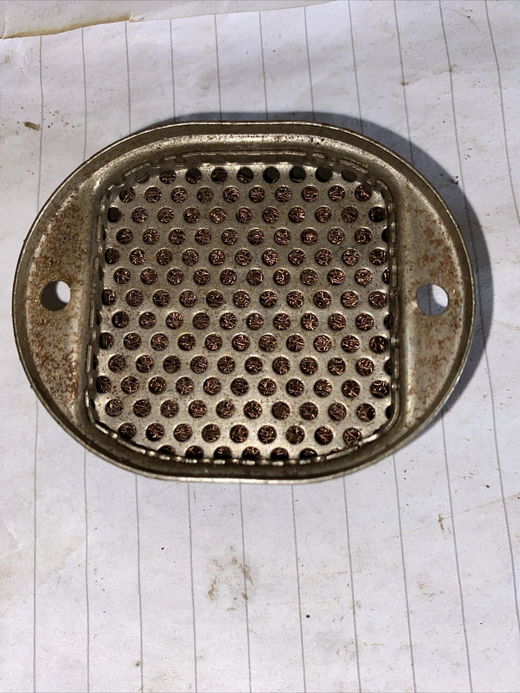 triumph Tiger Cub Early Carb Filter Assembly