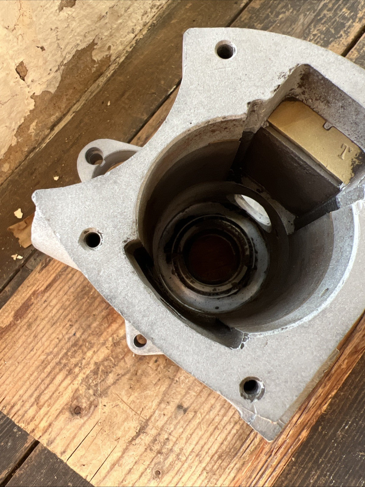 Lucas Twin Cylinder Clockwise Mag Dyno Main Case Used