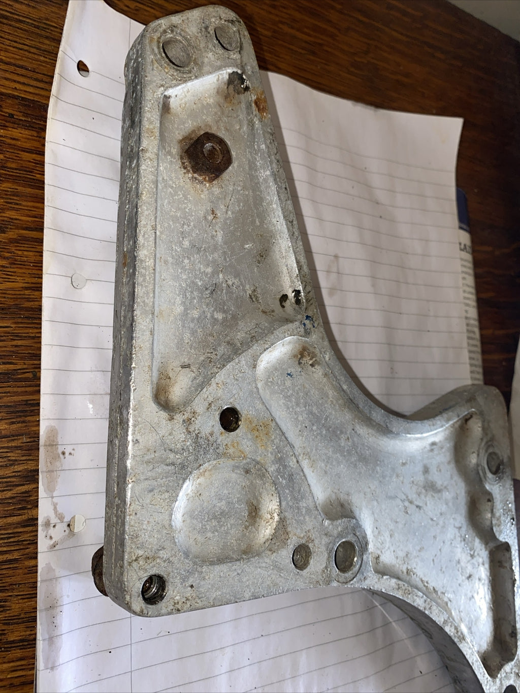 norton comando alloy foot Rear Foot Rest Plates pair