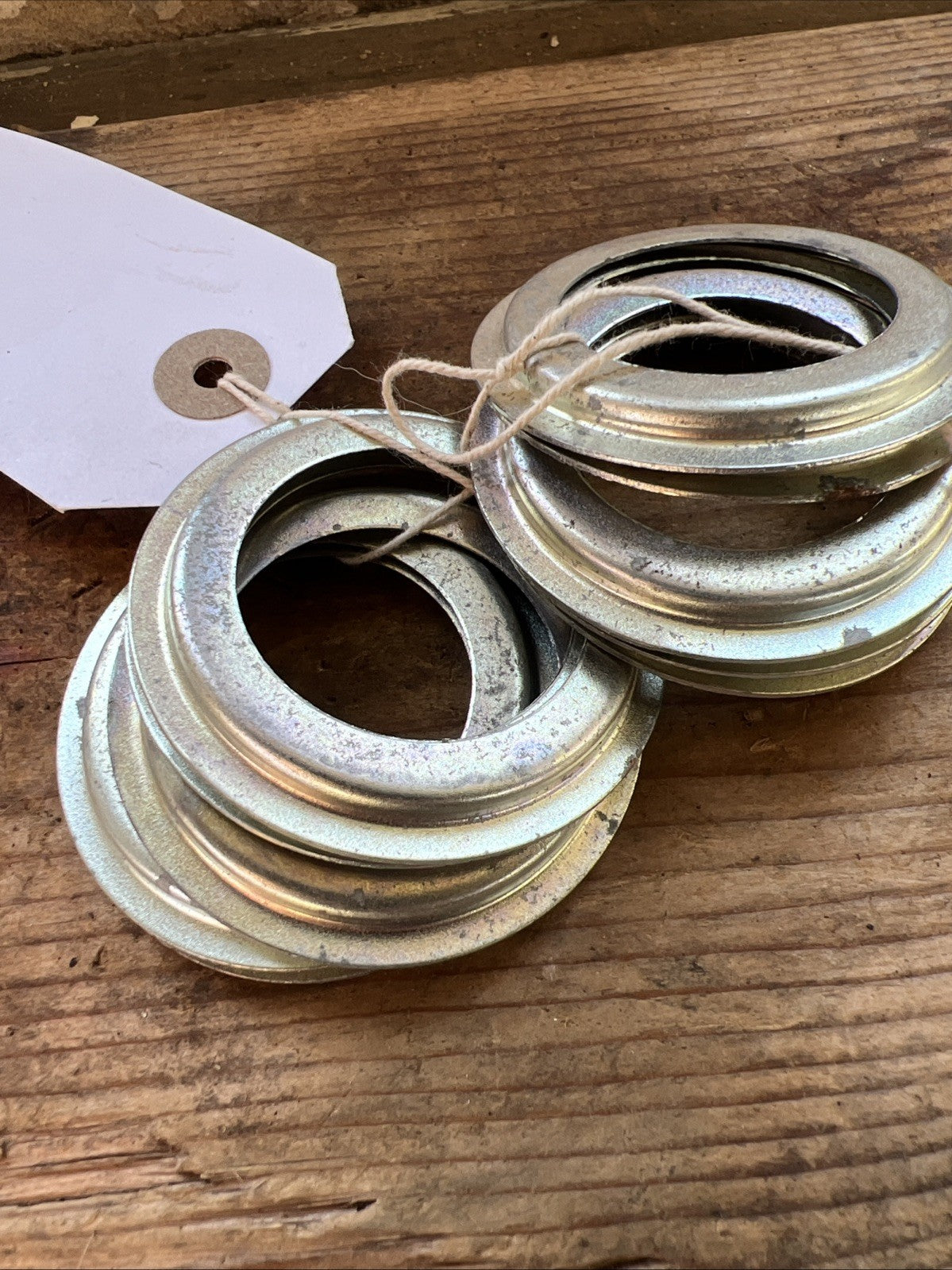 BSA Triumph Steel Bearing Shield x 10 2 1/4” OD  NOS