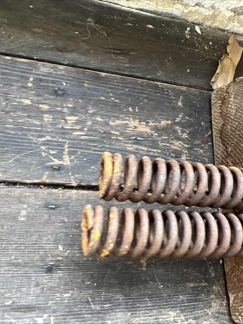 BSA C15 Internal Fork Springs Code Yellow NOS