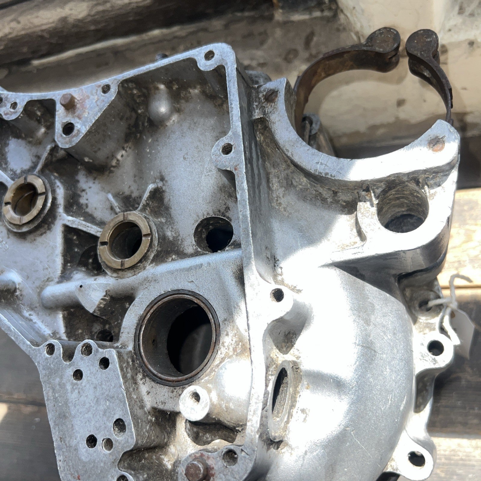 Ariel 650 Huntmaster Crankcases Marked LF731