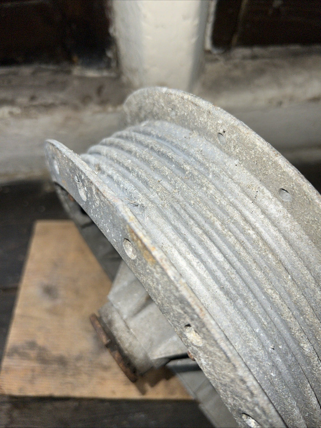 Norton Featherbed Alloy Rear Wheel Hub Bare Good Second Hand