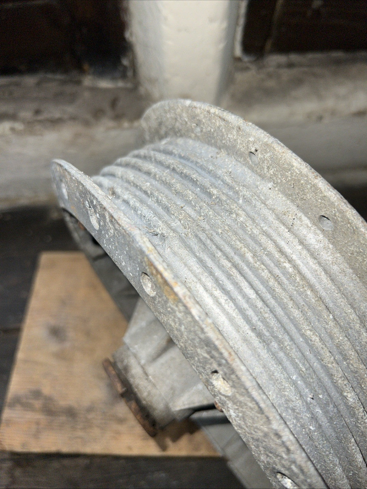 Norton Featherbed Alloy Rear Wheel Hub Bare Good Second Hand