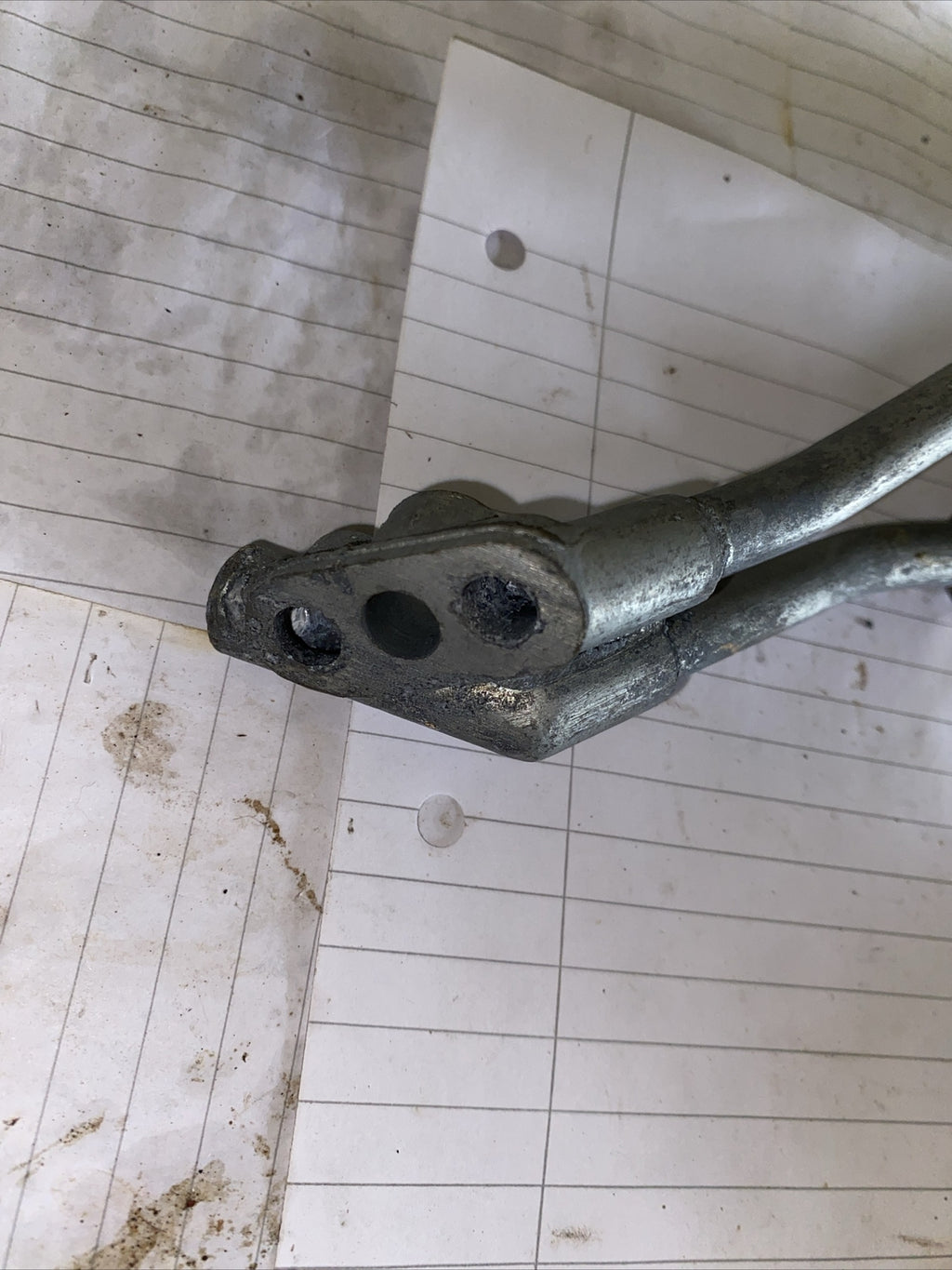 Norton  Main Feed And Return Pipes With Junction And Rubber Pipes