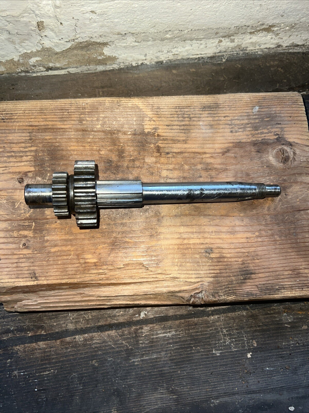 Triumph tigress BSA Sunbeam Scooter 250cc Twin Gear Box Mainshaft and Two Gears