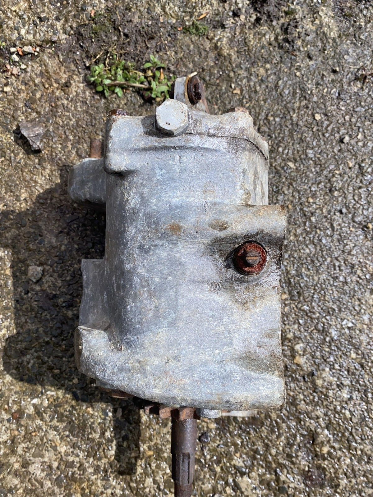 Early Motorcycle Gearbox Villiers 4 Stud Type
