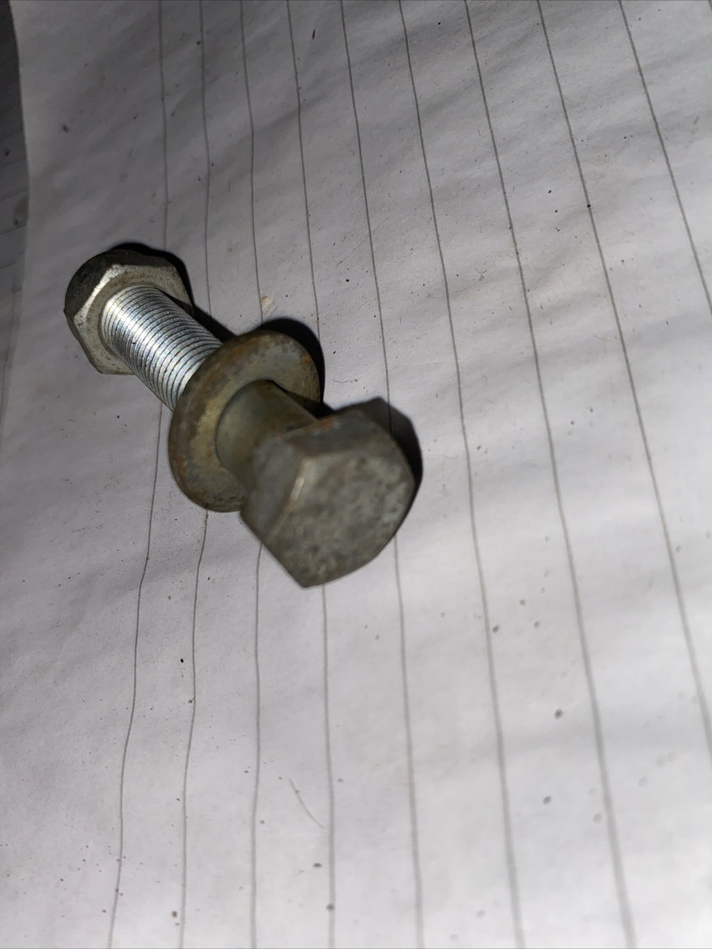 Triumph 650 750 Unit Oil In Frame Top Yoke Pinch Bolt And Nut