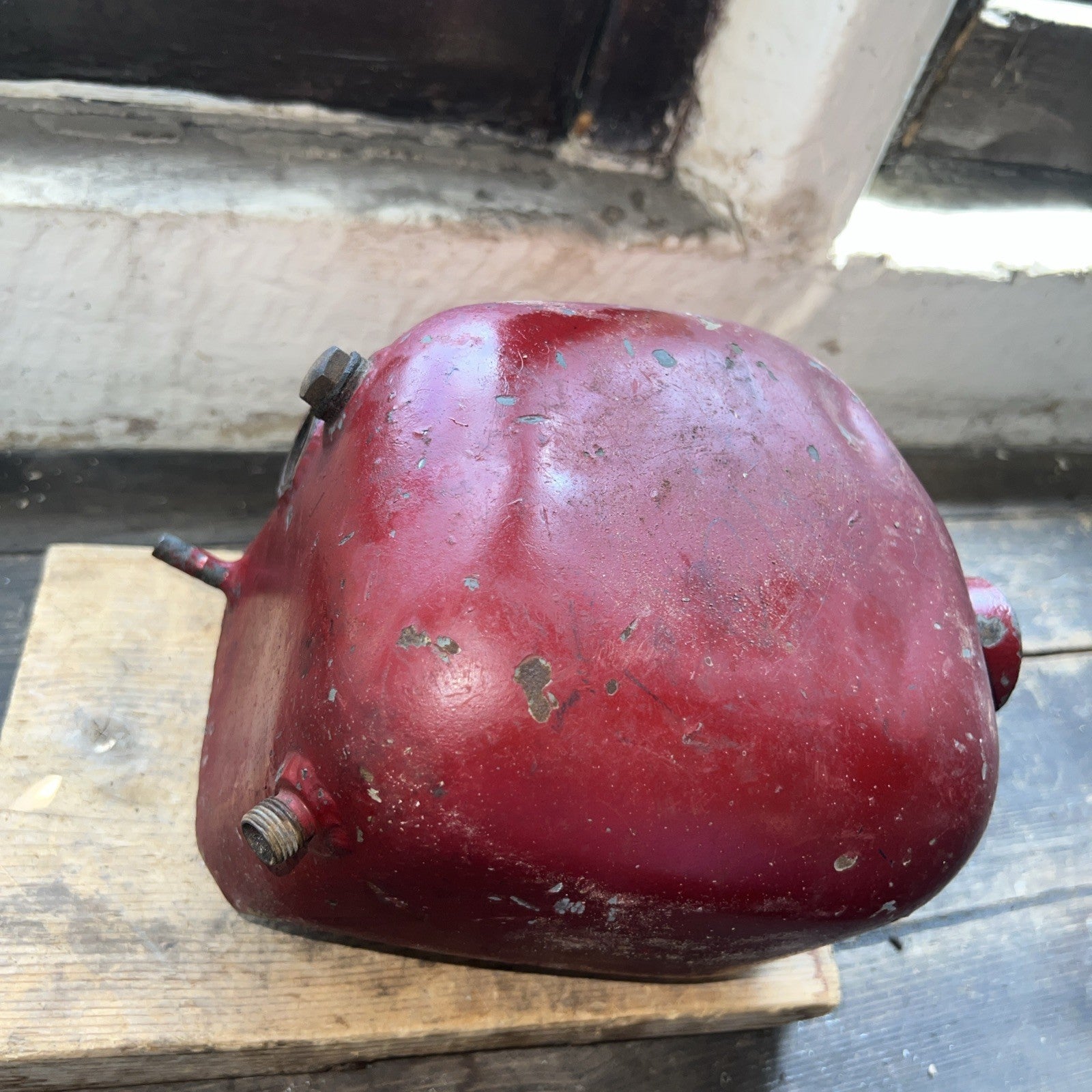 BSA Plunger/Rigid/Swinging Arm Oil Tank Slight Dent