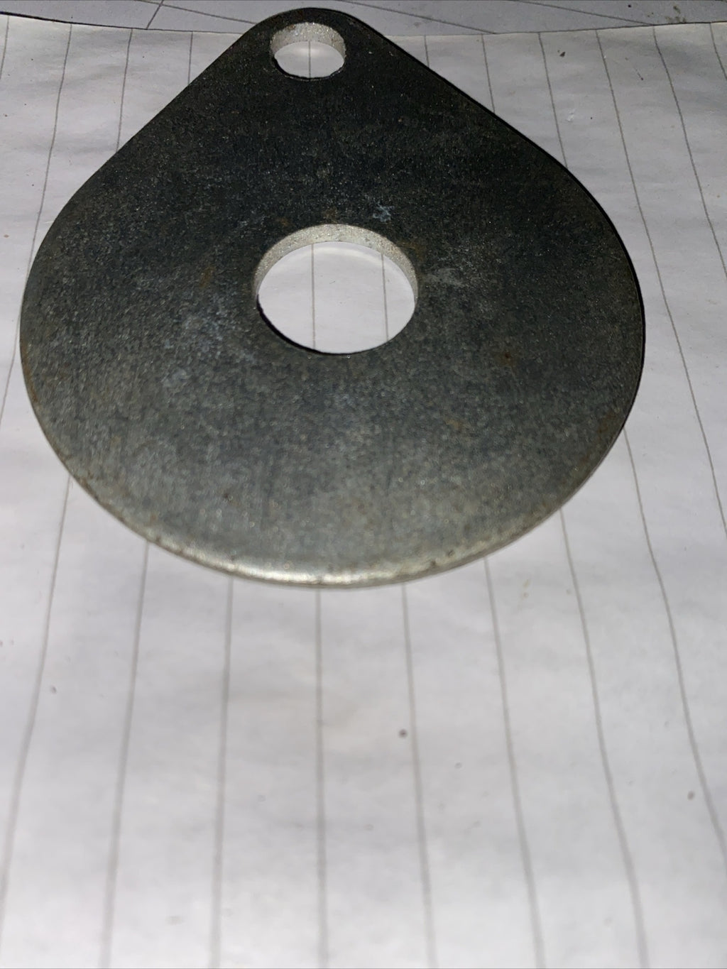Triumph 650 Conical Hub Type Steering Damper Anchor Plate