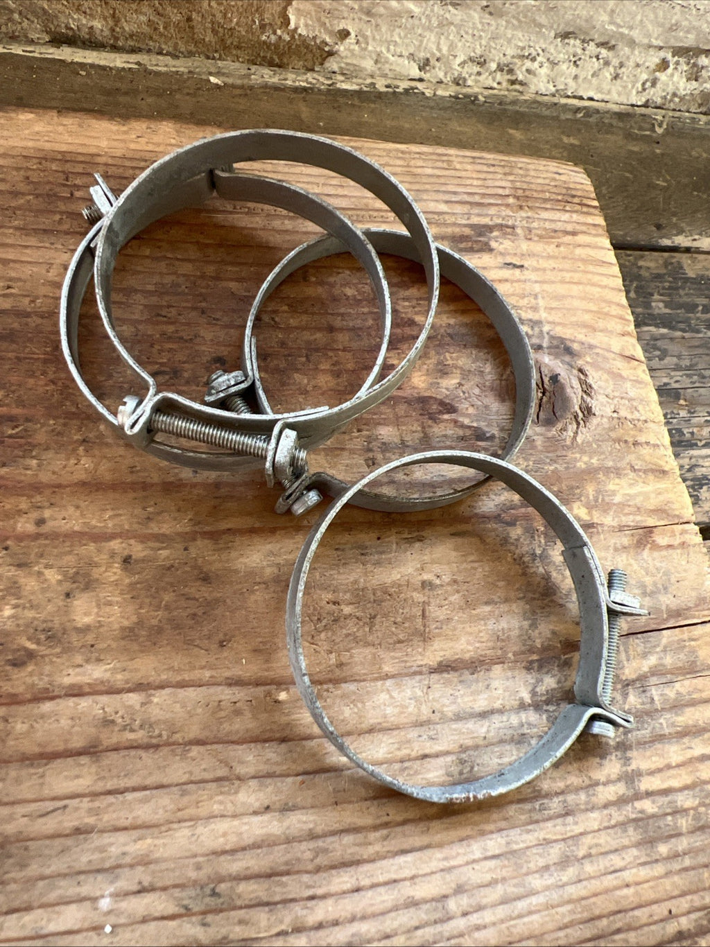 Triumph BSA Rubber Inlet Clips 2” Dia NOS