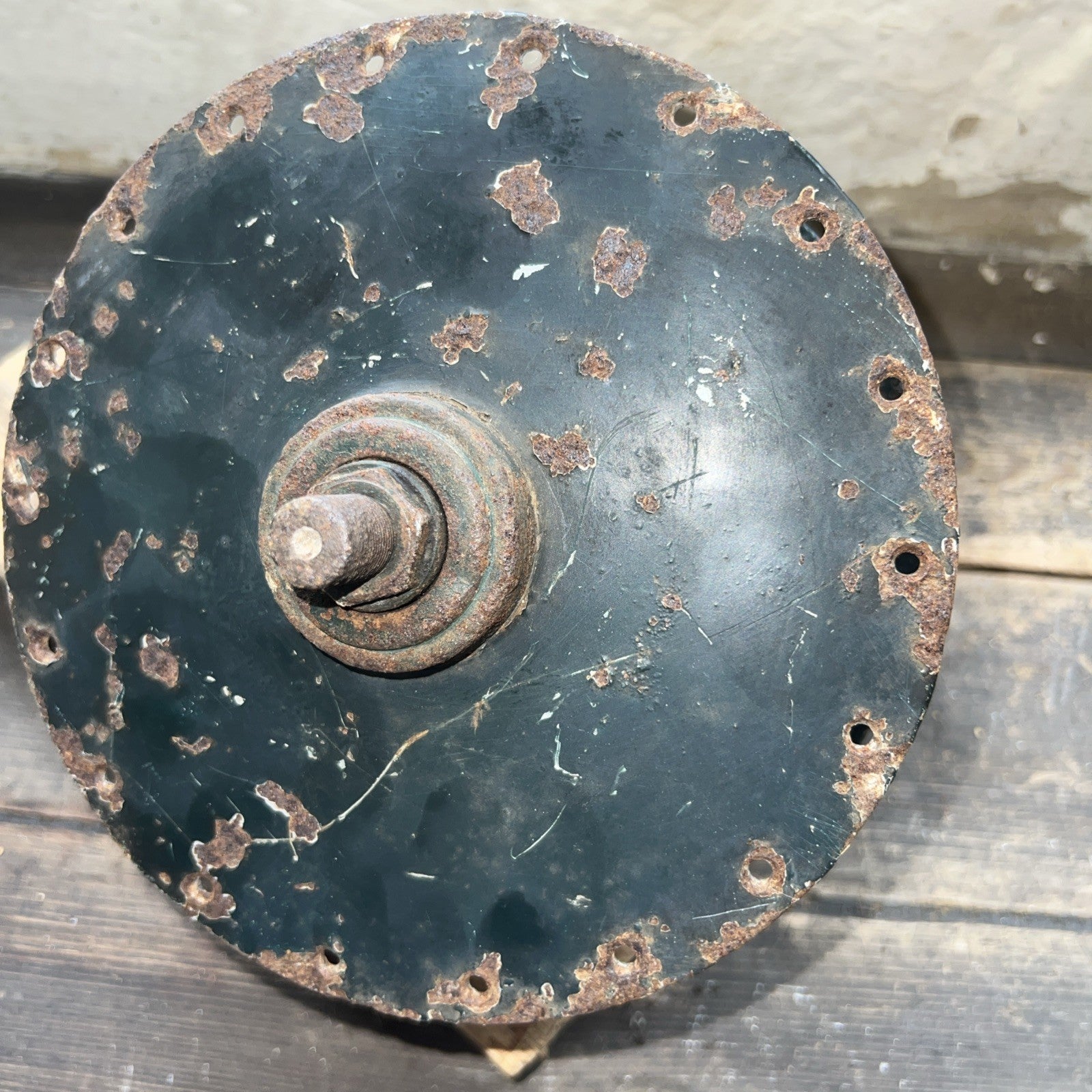 Villiers AMC 250 Front Hub 6” Brake Complete Full Width