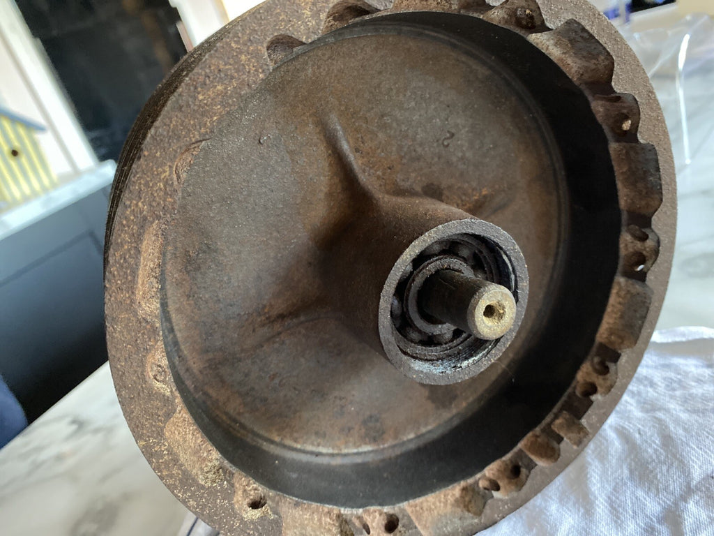 BSA C15 Front Hub With Spindle Classic Bike Motorbike Part