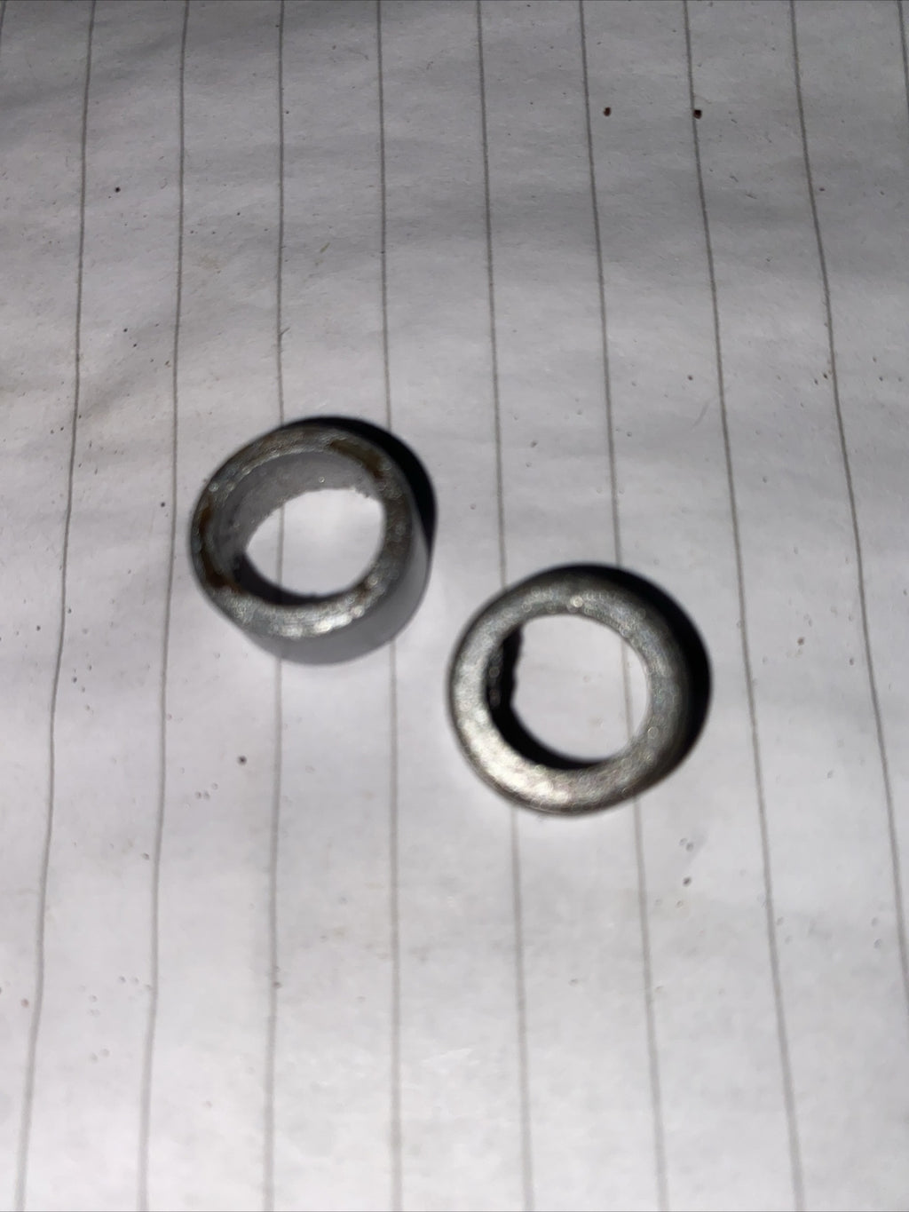 Triumph H1764 TR6-T120 Fork Damper Assembly Cups