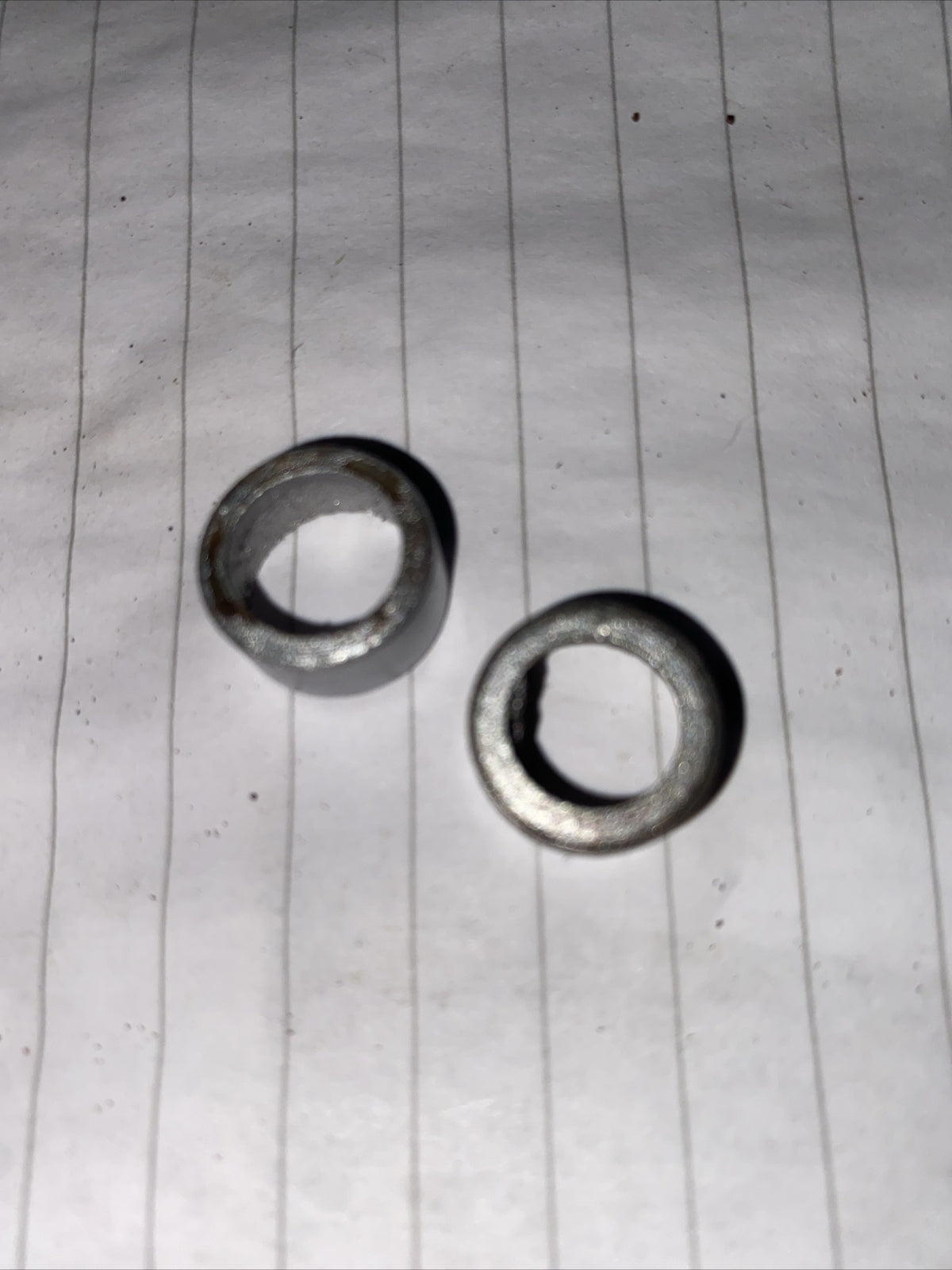 Triumph H1764 TR6-T120 Fork Damper Assembly Cups