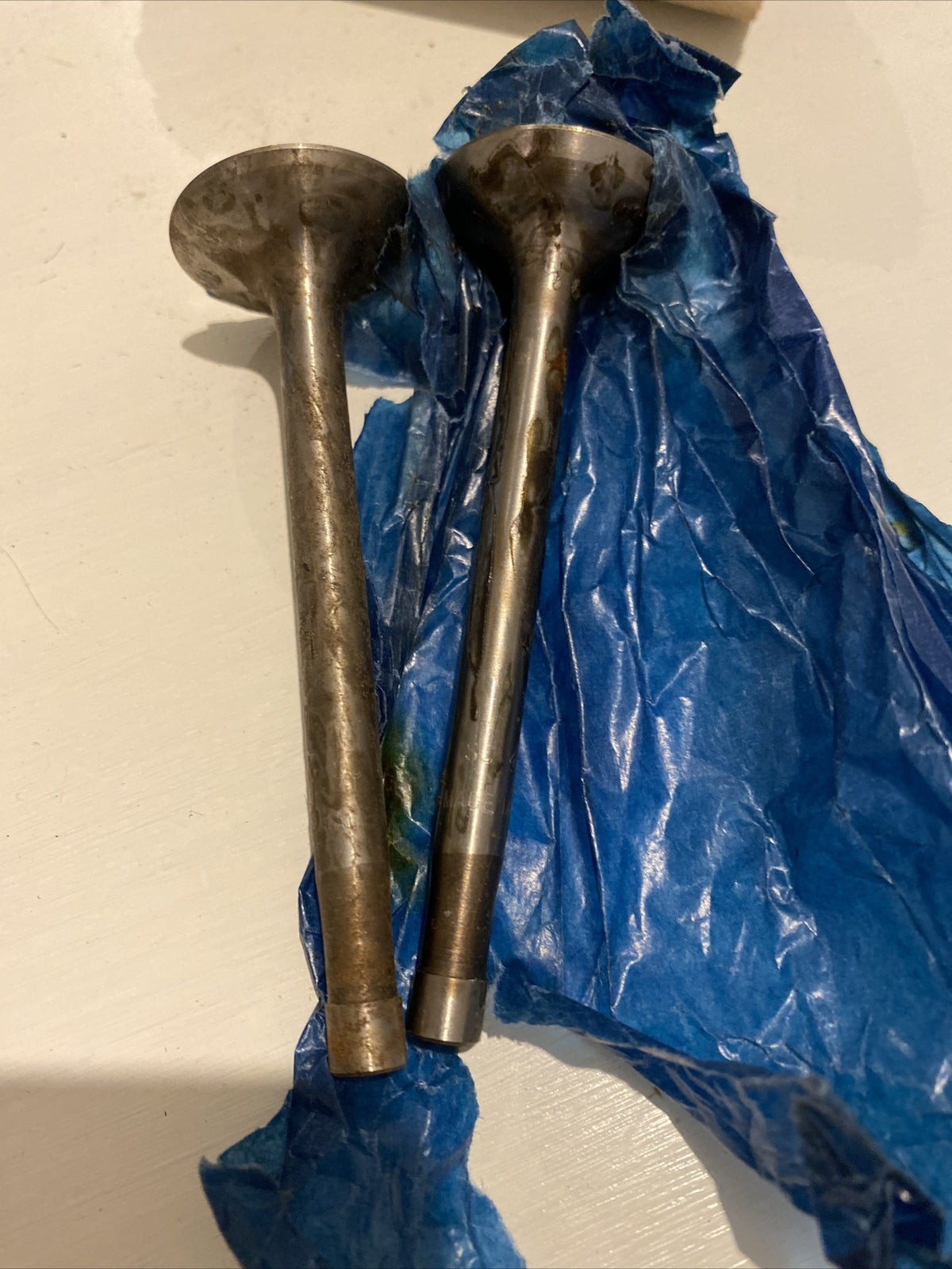 Motorcycle Inlet Valves Norton Jublille inlet valves pair Classic Bike