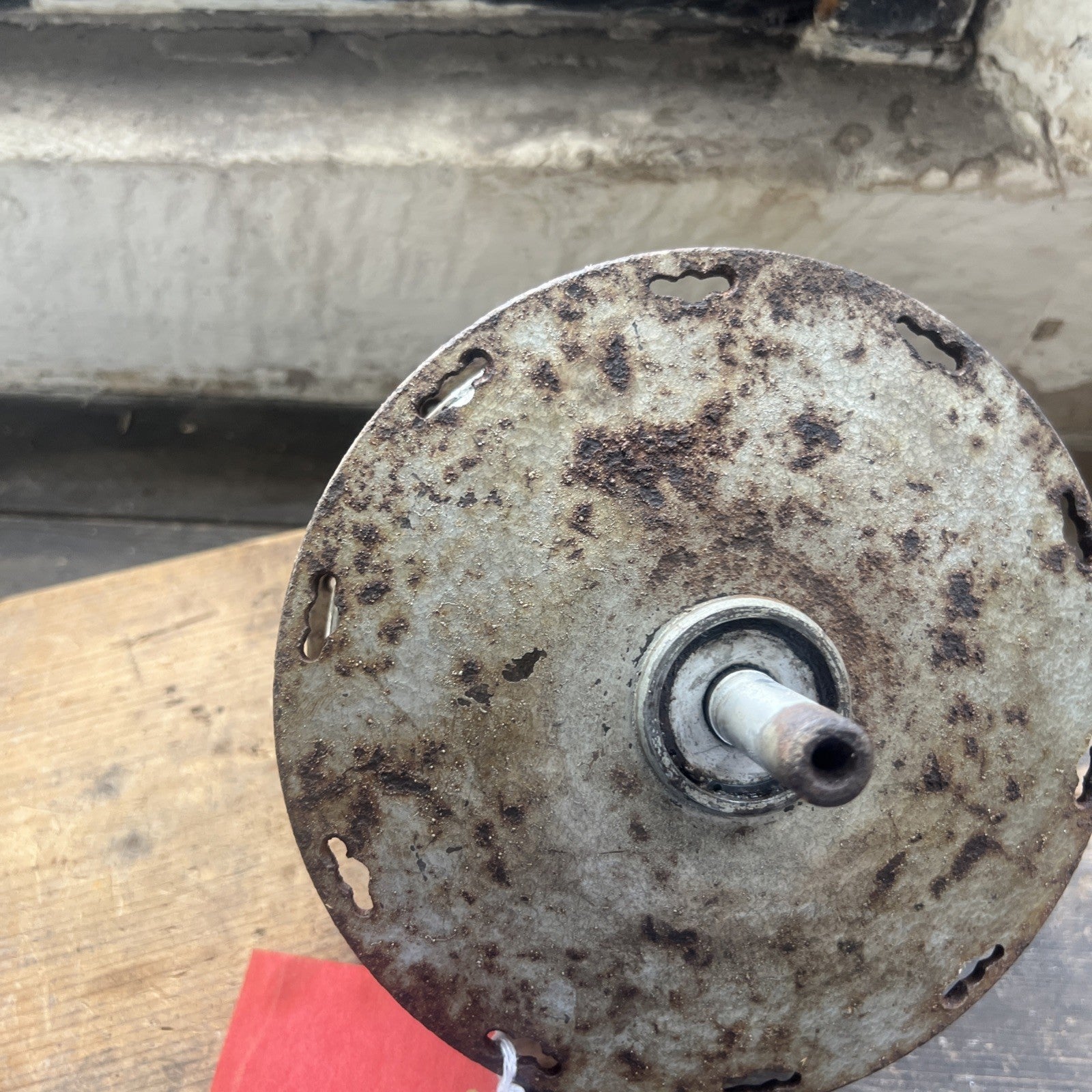 BSA Bantam D14 Late Full Width Front Hub With Spindle Assembly
