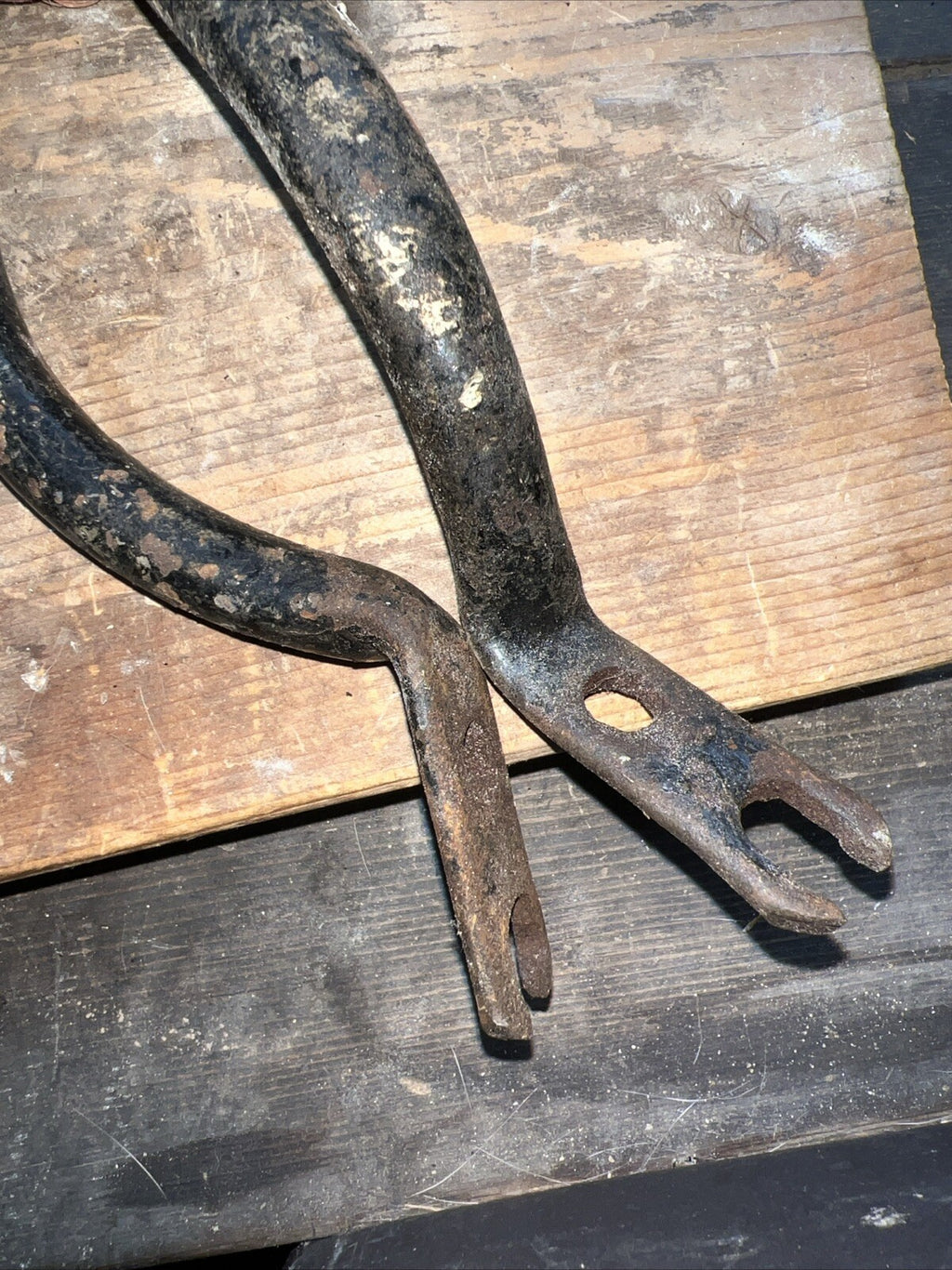 Matchless AJS Swinging Arm Rear Grab Rails