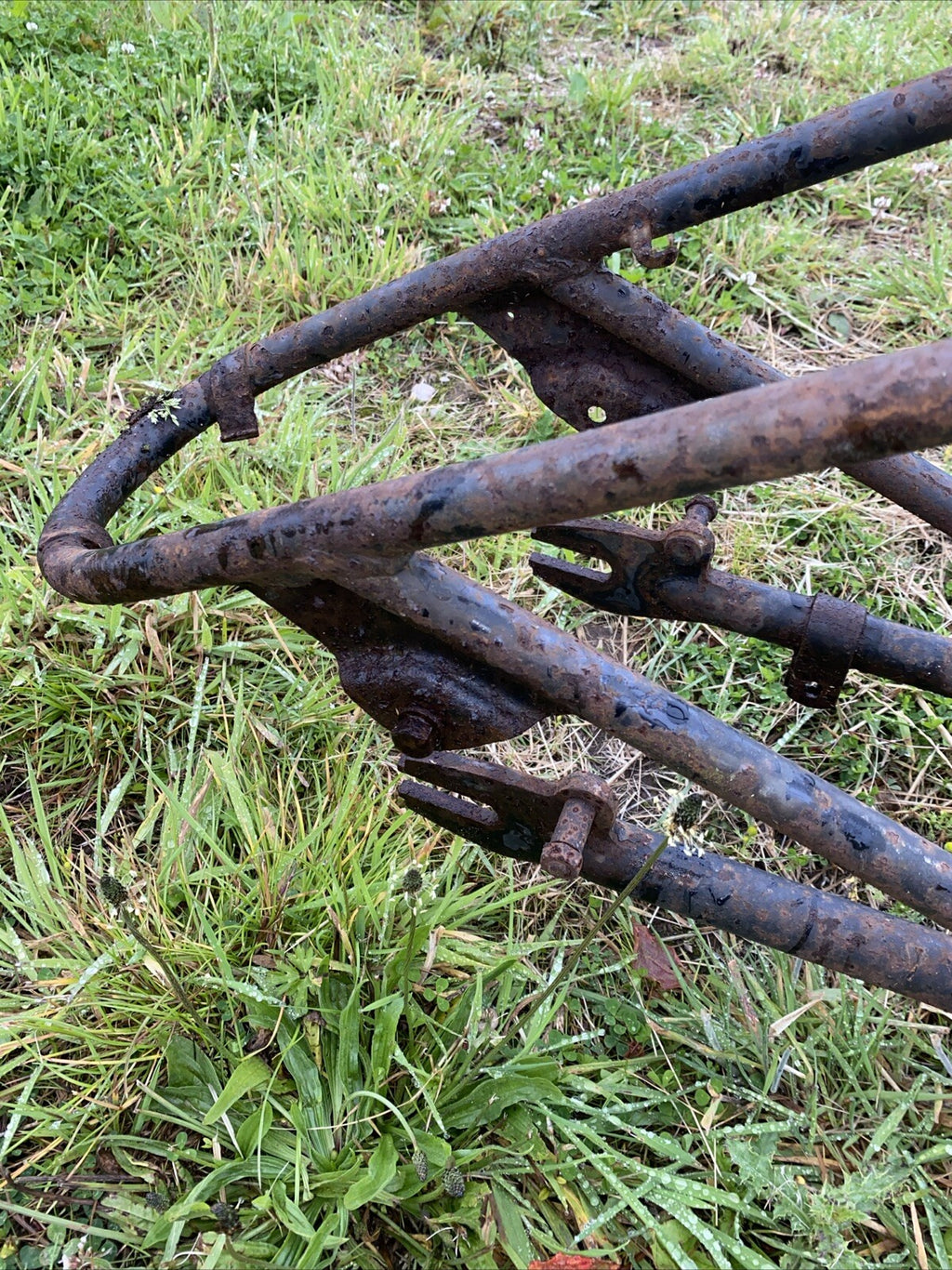 BSA D7 Frame With Swinging Arm And Subframe