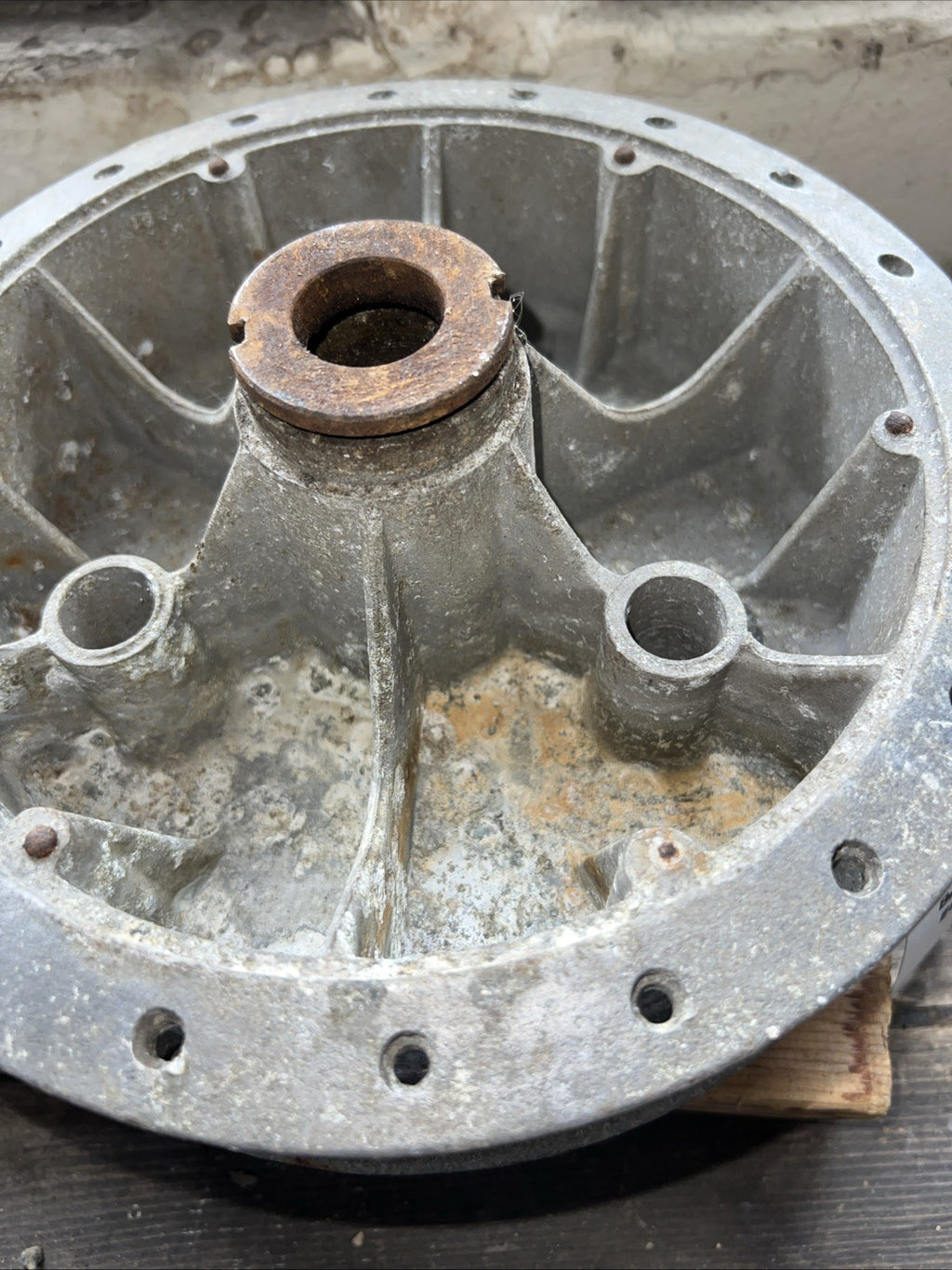 Norton Featherbed Alloy Rear Wheel Hub Bare Good Second Hand
