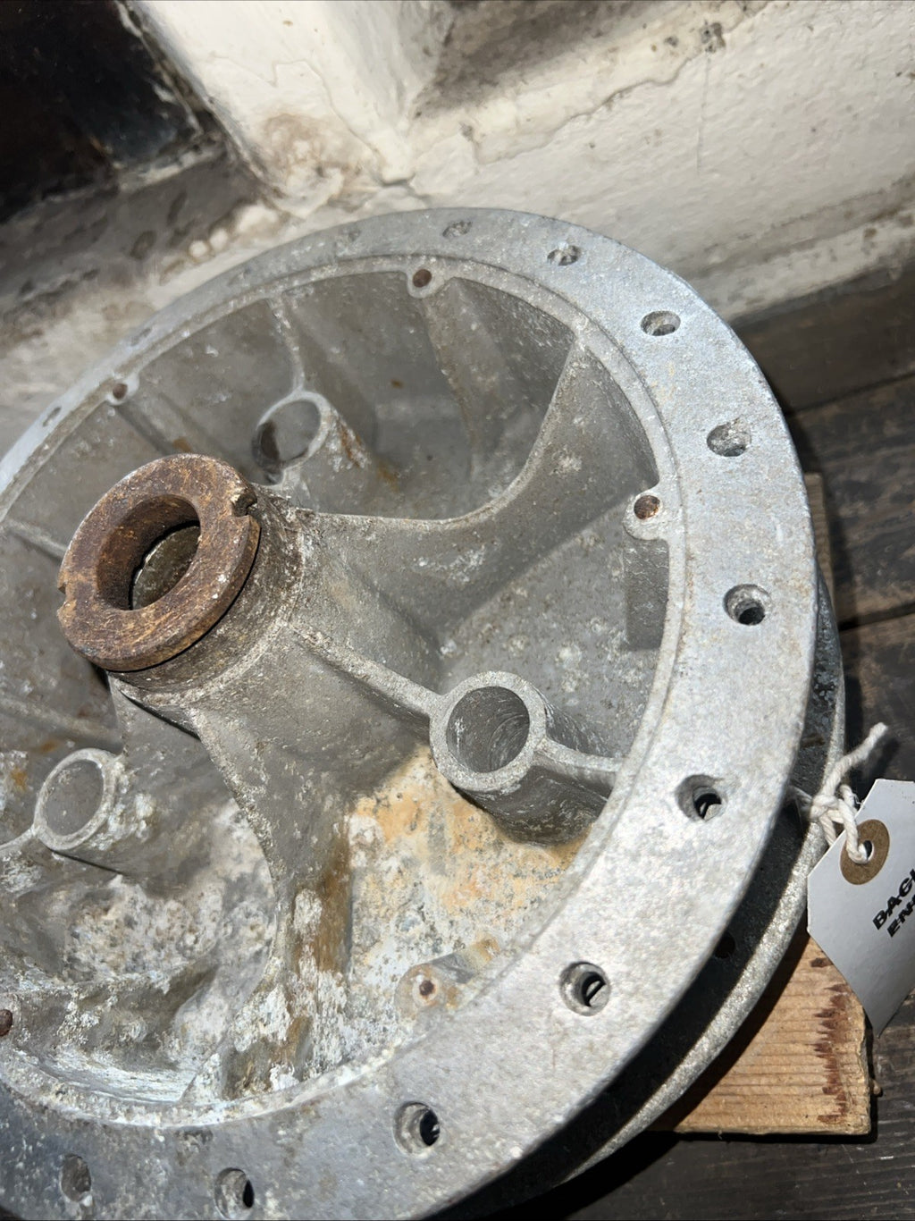 Norton Featherbed Alloy Rear Wheel Hub Bare Good Second Hand