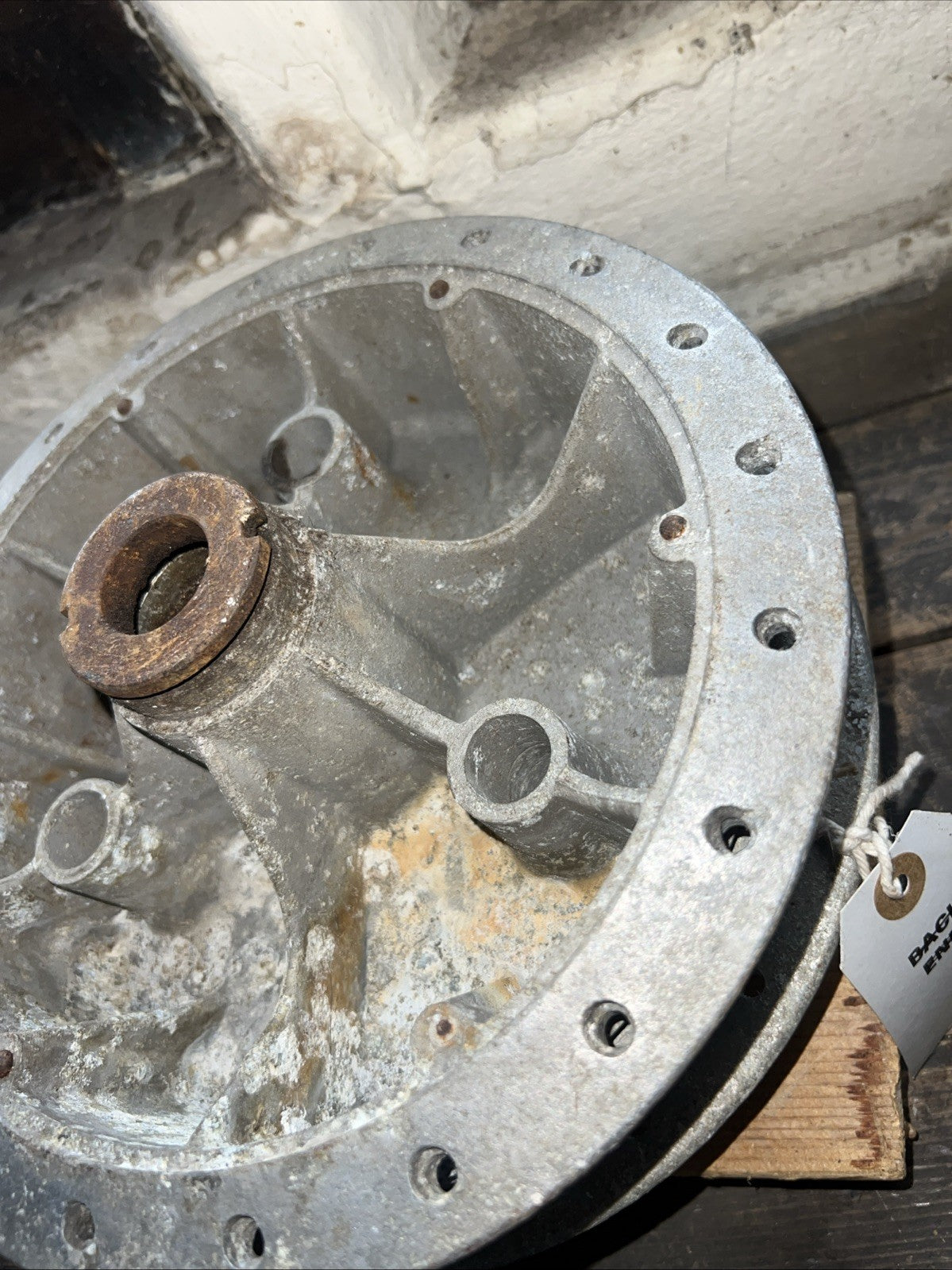 Norton Featherbed Alloy Rear Wheel Hub Bare Good Second Hand