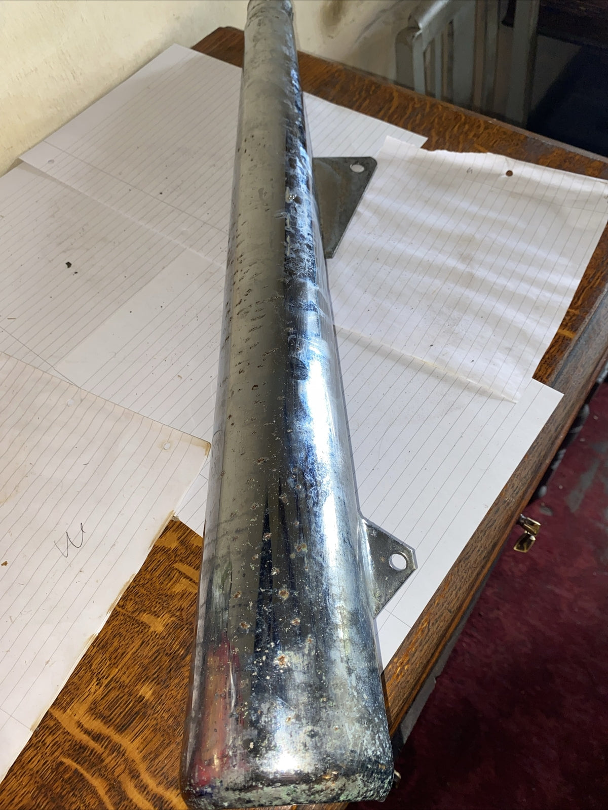 Universal Mega Left Hand Motorcycle Exhaust