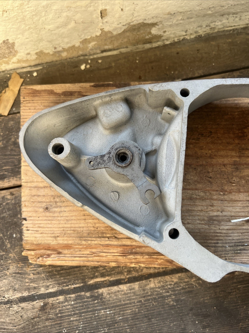 BSA Bantam Left Hand Inner Timing Case With Clutch Lifter Intermediate Type