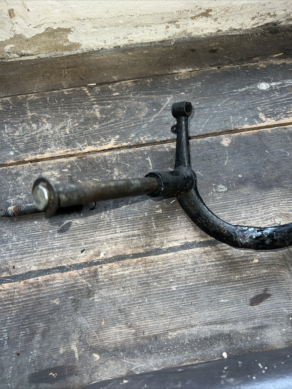 Ducati Narrowcase 250 Disc Rear Brake Pedal And Shaft With Spring