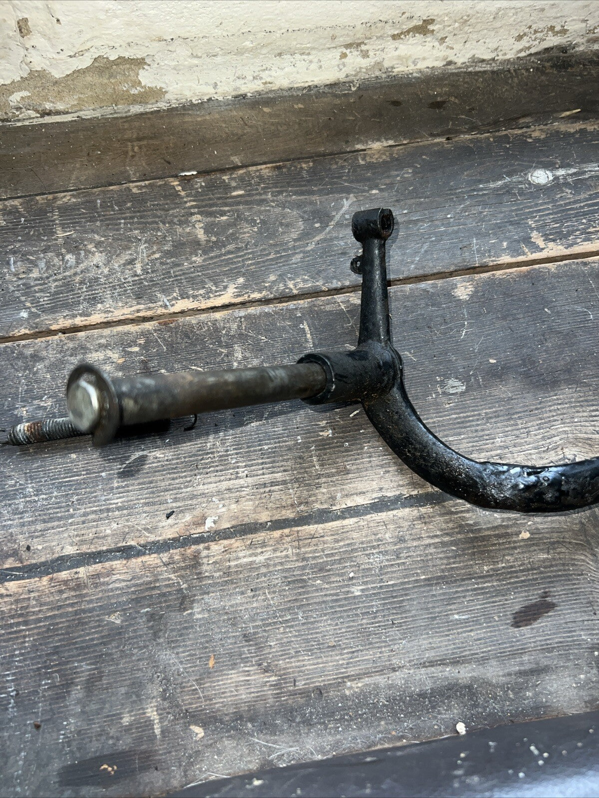 Ducati Narrowcase 250 Disc Rear Brake Pedal And Shaft With Spring