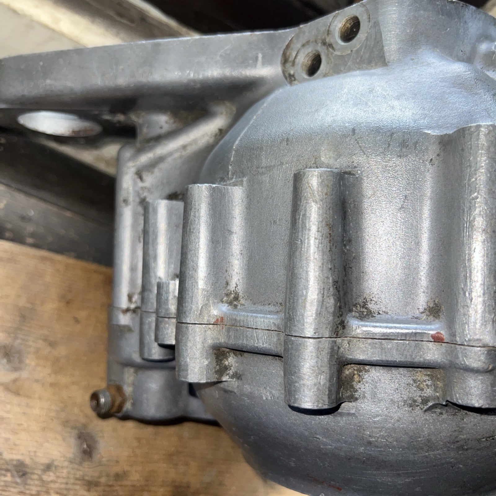 Ariel 650 Huntmaster Crankcases Marked LF731