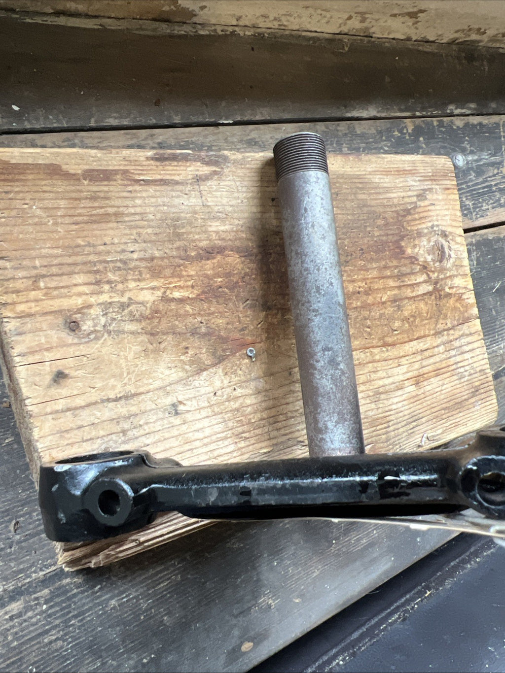 BSA Bantam Bushman 97-3740 Heavyweight Front Fork Lower Yoke NOS
