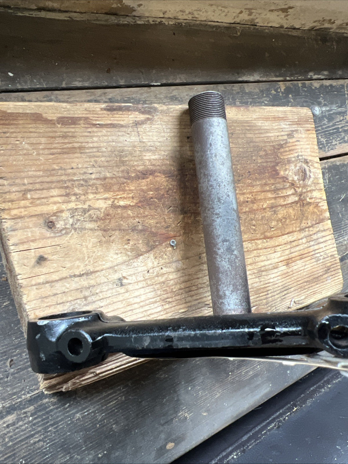 BSA Bantam Bushman 97-3740 Heavyweight Front Fork Lower Yoke NOS