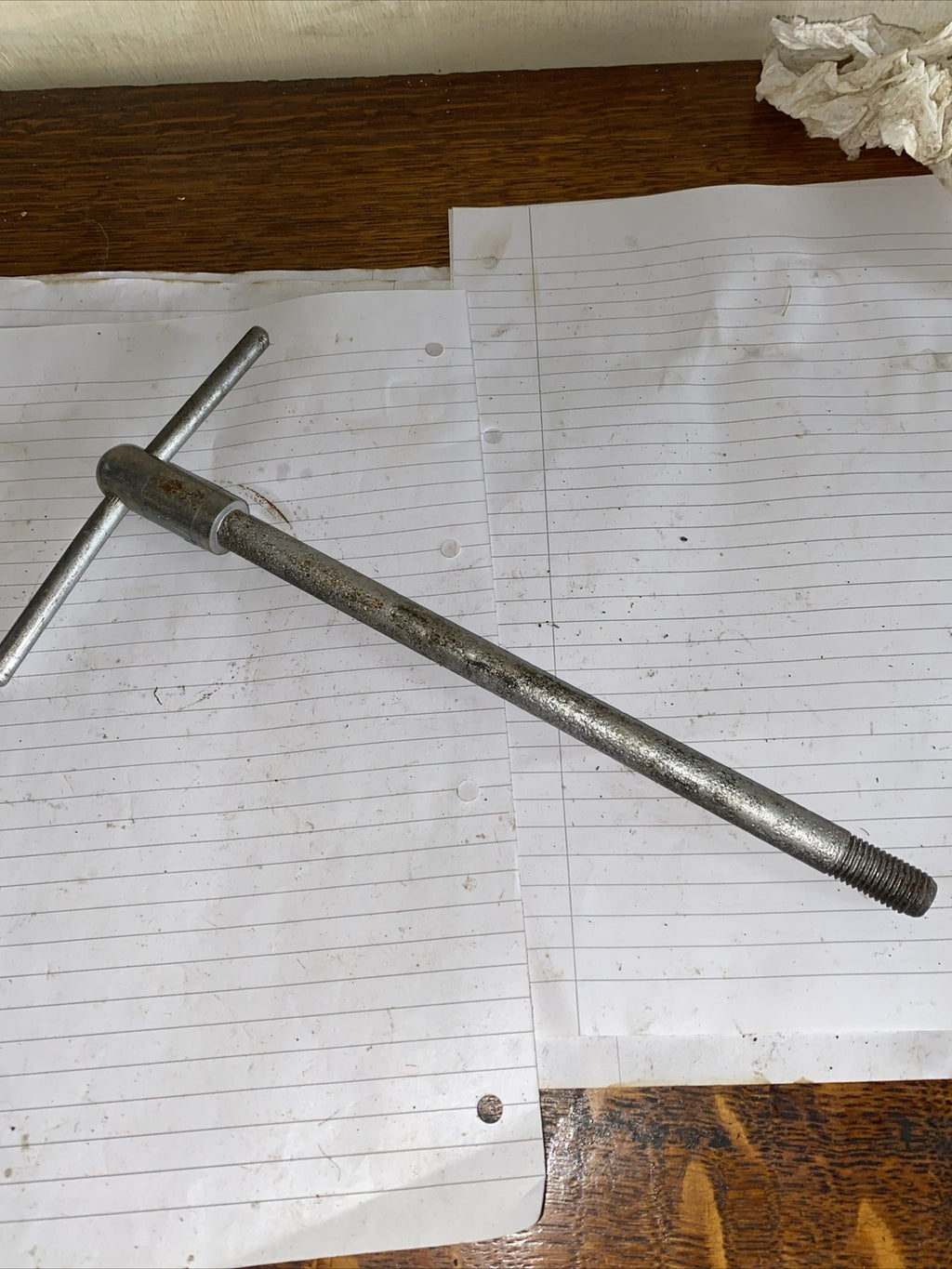 Vincent Wheel Spindle