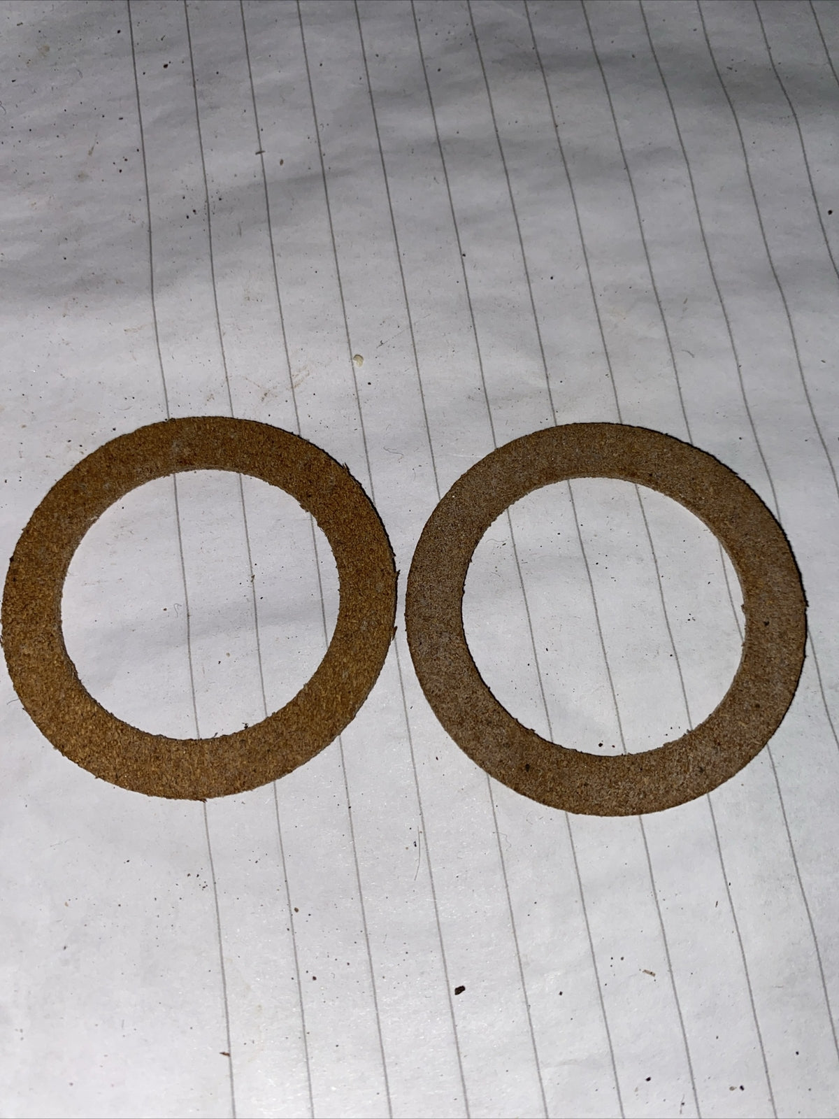 Triumph 650 Units Pre Oil In Frame Fork Abutment Cork Washers