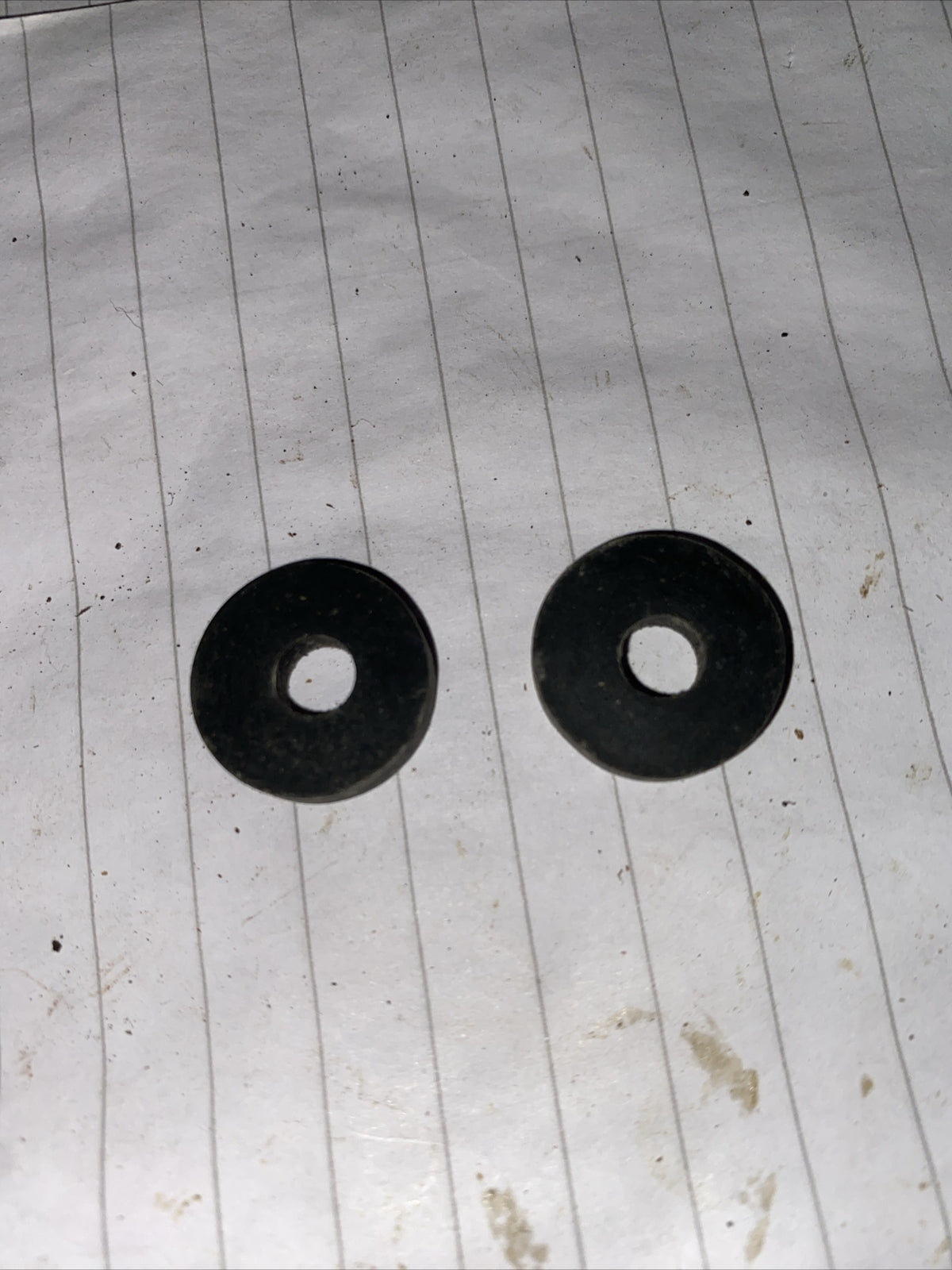 Triumph F6968 650 pre Oil Unit Battery Carrier  Strap Rubbers