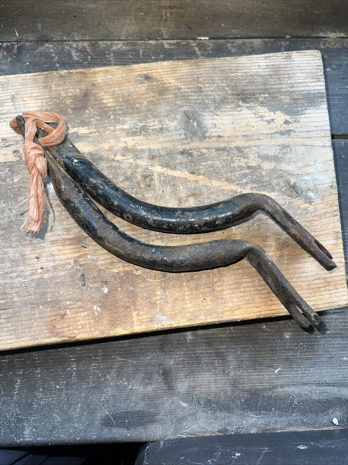 Matchless AJS Swinging Arm Rear Grab Rails