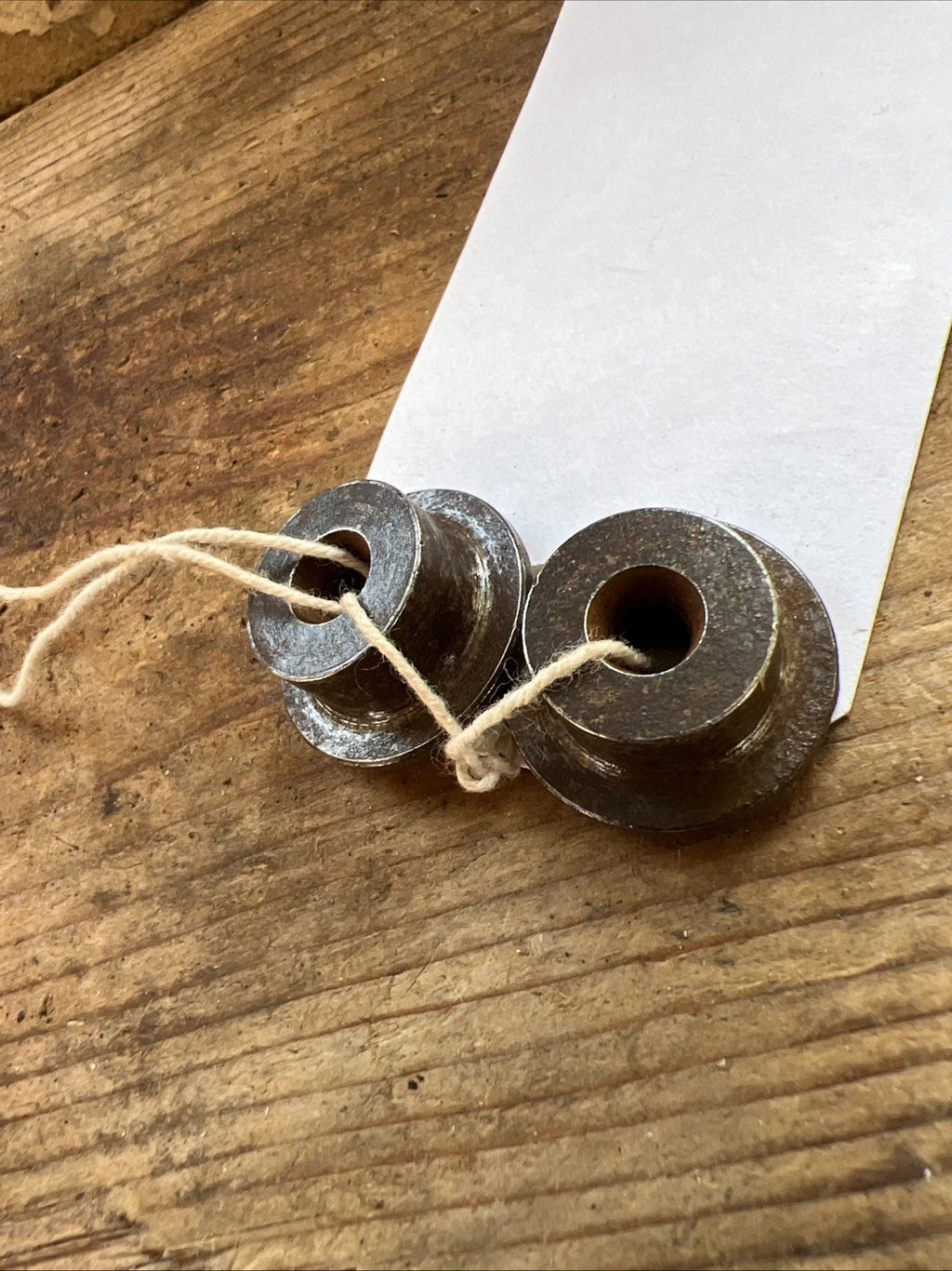 Triumph 650 Pre Unit Swinging Arm Spindle End Caps NOS