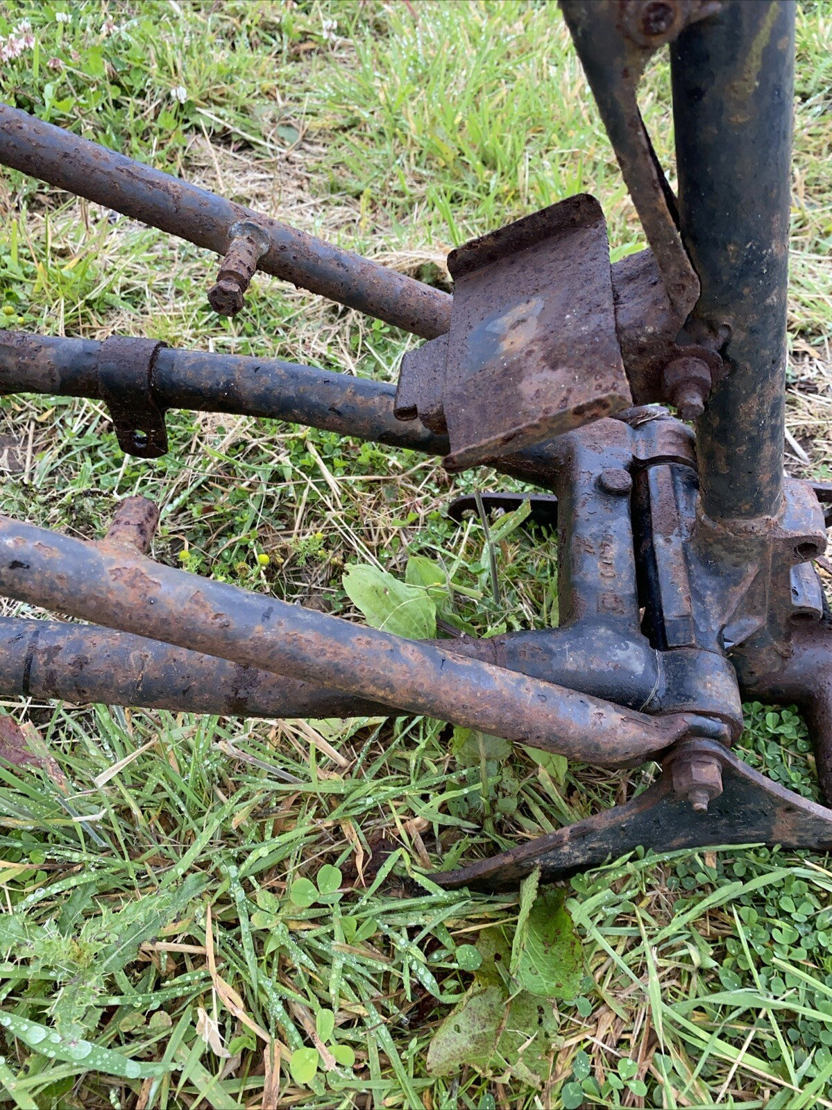BSA D7 Frame With Swinging Arm And Subframe