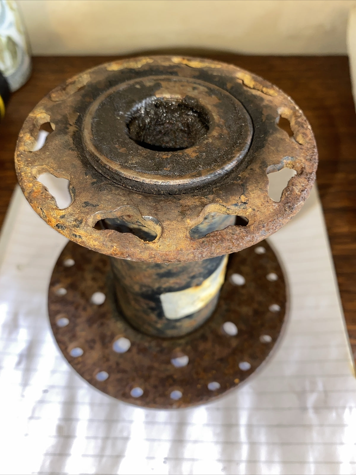 British Triumph Bolt On Type Spool Rear Hub