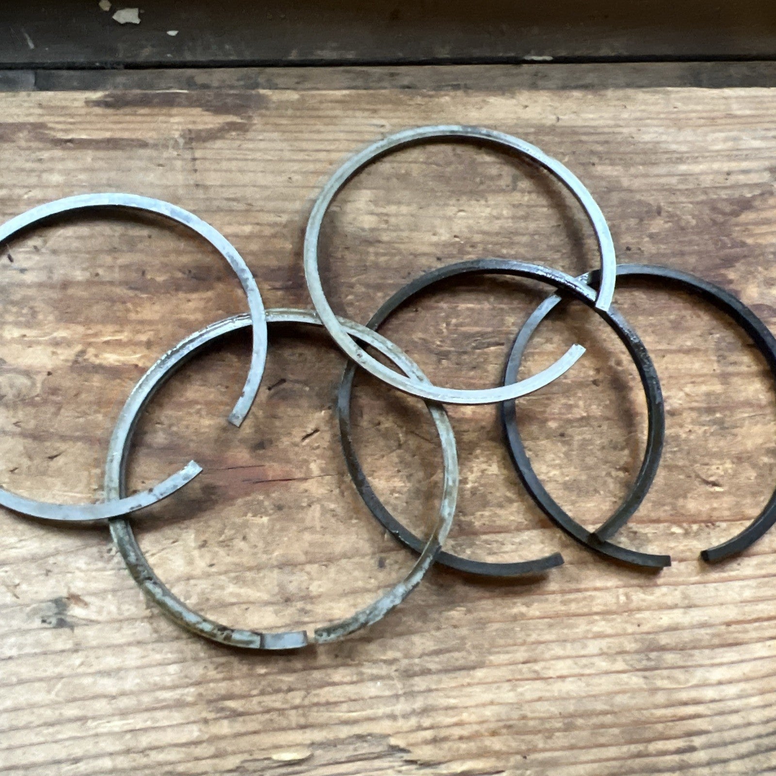 Matchless G9 Twin Full Piston Ring Set + 40 67mm NOS Full Set 6