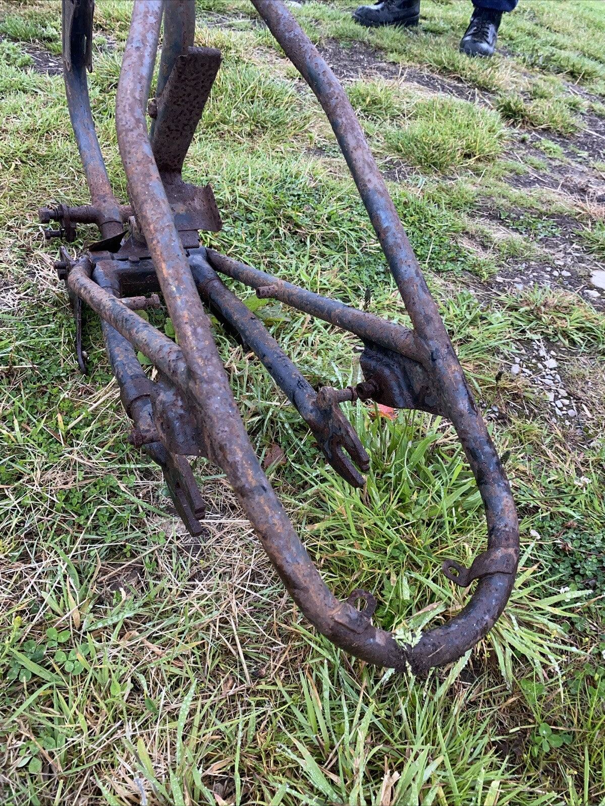 BSA D7 Frame With Swinging Arm And Subframe