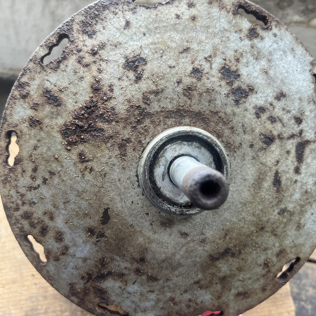 BSA Bantam D14 Late Full Width Front Hub With Spindle Assembly
