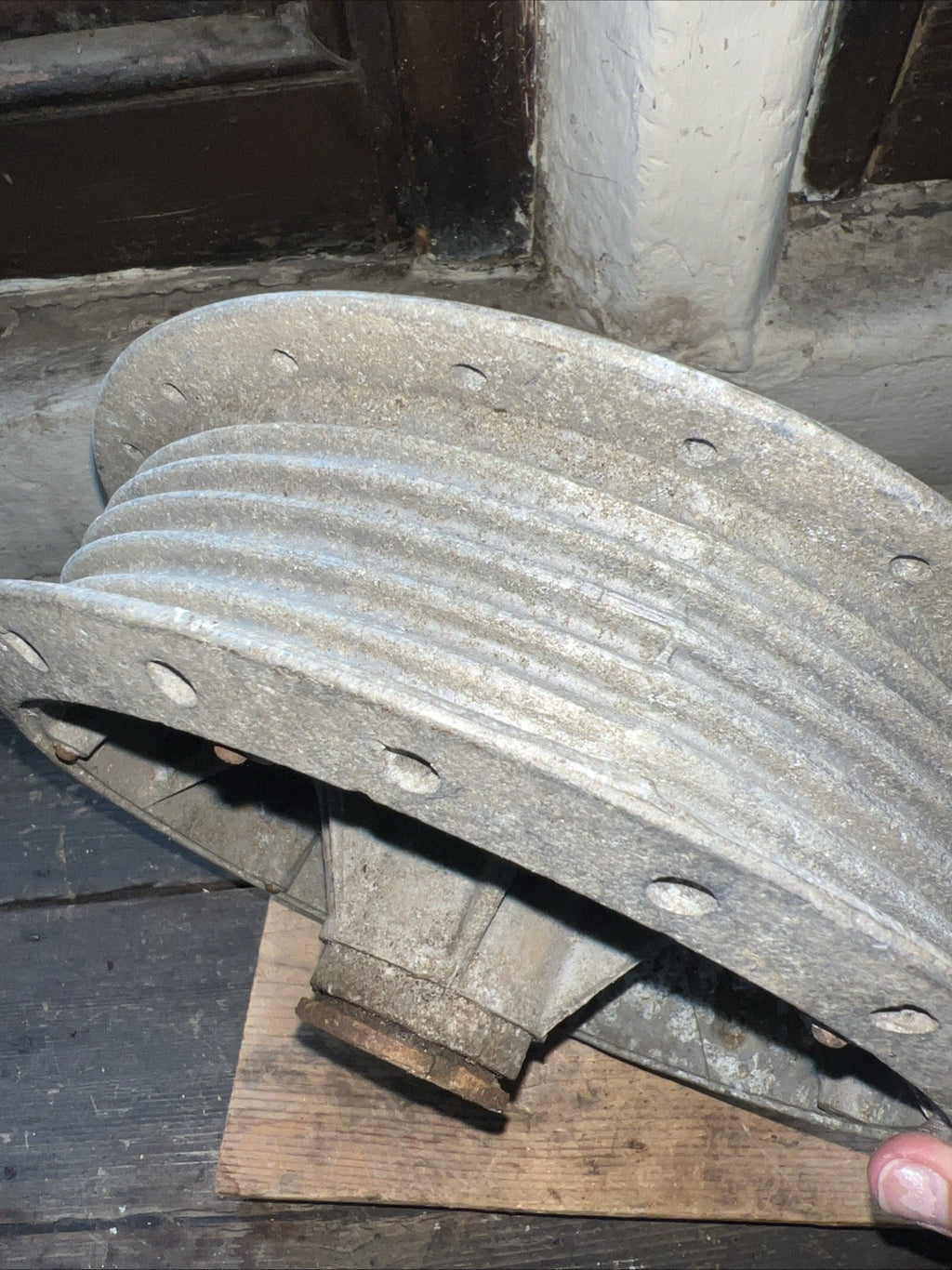 Norton Featherbed Alloy Rear Wheel Hub Bare Good Second Hand